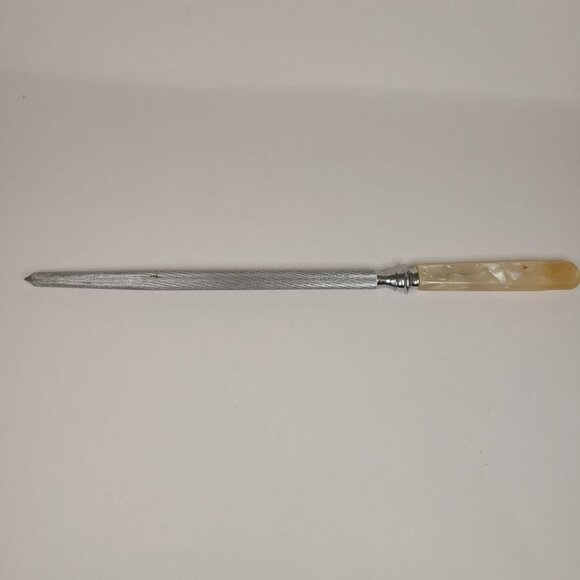Vintage Carving Set Atkinson Bros Sheffield England Stainless Steel - Picture 5 of 10